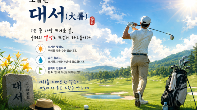 오늘은 대서(大暑), 골퍼에게 가장 뜨거운 하루